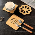 napperon de table de cuisine en bambou d&#39;isolation thermique de haute qualité à vendre